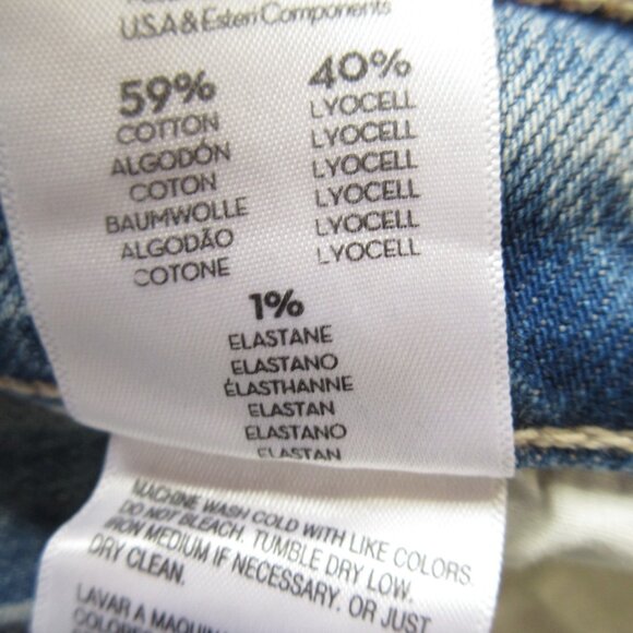 NWT Mother The Kick It in Never Let Go High-Rise Straight Leg Jeans 31 - Picture 9 of 11